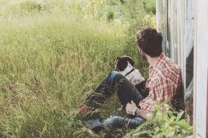 Man and Dog