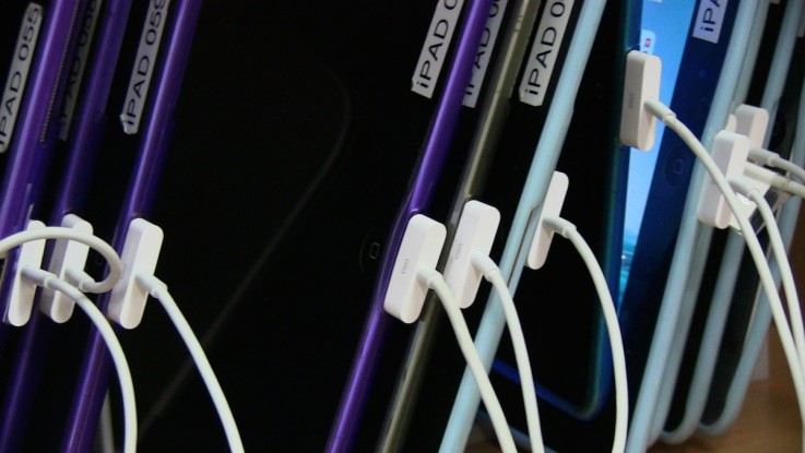 Tablets charging