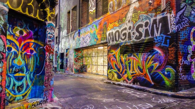 Graffiti Colored Graffiti Colored
